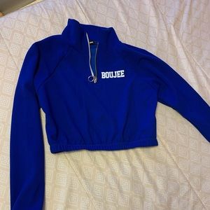 Cropped longsleeve shirt